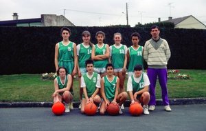 1990 : Minimes filles
           Championnes de l'Indre