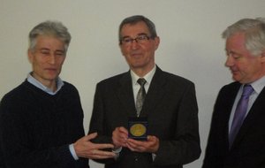 Dan médaille d'or FFBB
Président Région et Maire Buzançais